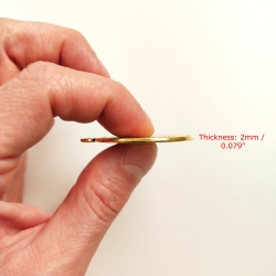 Flor da Vida dourada (3un) mandala geometria sagrada