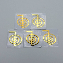 5un Chokurei Adesivos metálicos Dourados (5un 2cm) Geometria Sagrada