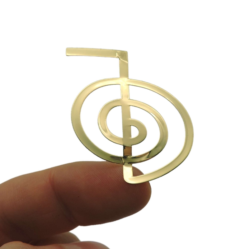 5un*4cm Chokurei Adesivos metálicos Dourados (5unx4cm) Geometria Sagrada