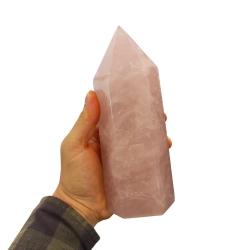 Quartzo Rosa Gerador 19,5x7cm