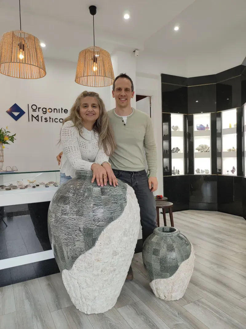 Peça de Orgonite Energética